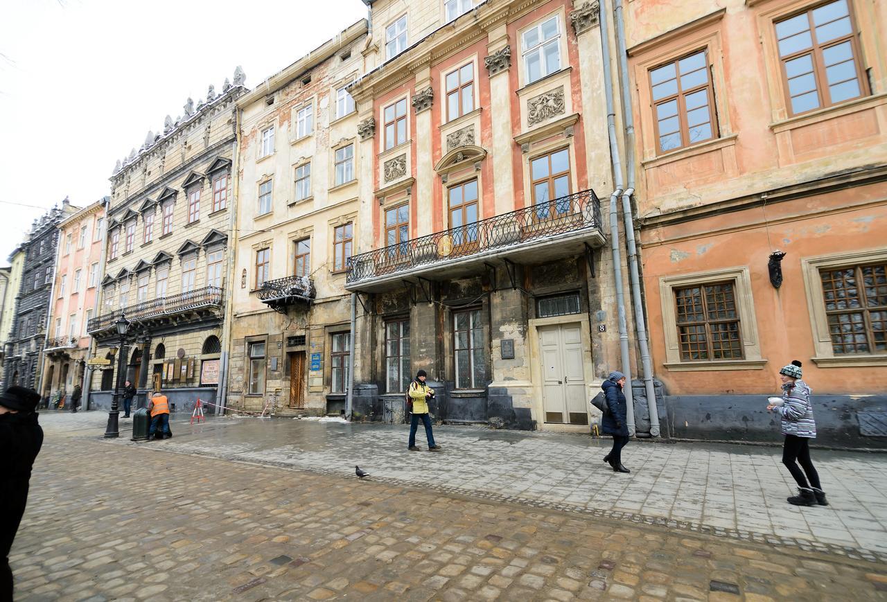 Vip Апартаменти Ван Гог На Площі Ринок Lviv Kültér fotó